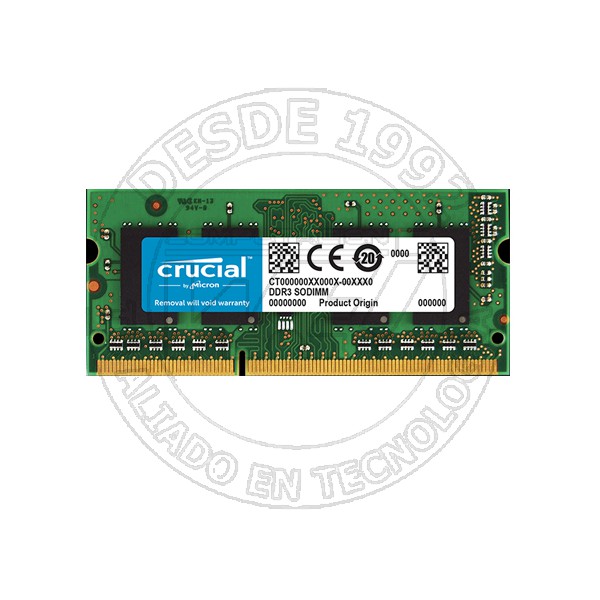 Modulo Memoria 4Gb Ddr3L-1600 Sodimm Open Box (CT51264BF160BJ)