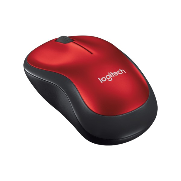 Mouse  Inalámbrico Ambidextro M185 Rf Rojo (910-003635)