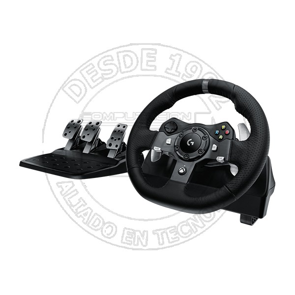 Volante + Pedales Para Pc Y Xbox One Negro (941-000122)