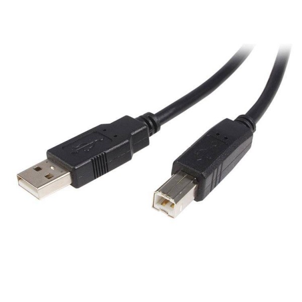 Cable USB de 3M Para Impresora  1X USB A Macho  1X USB B Macho  Ada (USB2HAB3M)