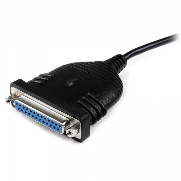 Cable de 1,8M Adaptador de Impresora Paralelo Db25 A USB A (ICUSB1284D25)