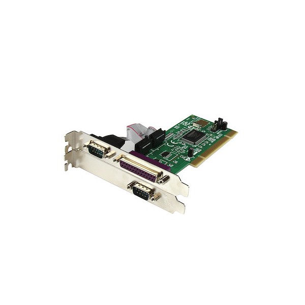 Tarjeta Adaptadora Pci de 2 Puertos Serie Db9 Uart 16550 y Un Puerto P (PCI2S1P)