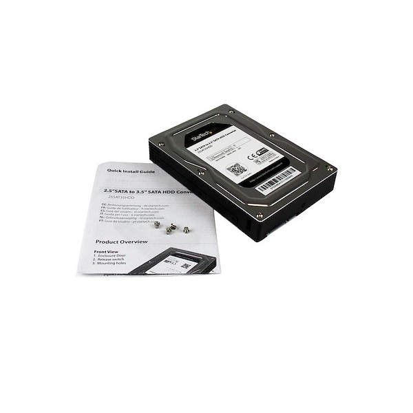 Caja Adaptador de Disco Duro O Ssd Sata de 2,5 de Hasta 12,5Mm de Alt (25SAT35HDD)