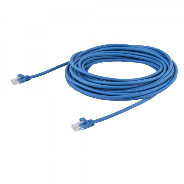 Cable De Red De 10m Azul Cat5e Ethernet Rj45 Sin Enganches (45PAT10MBL)