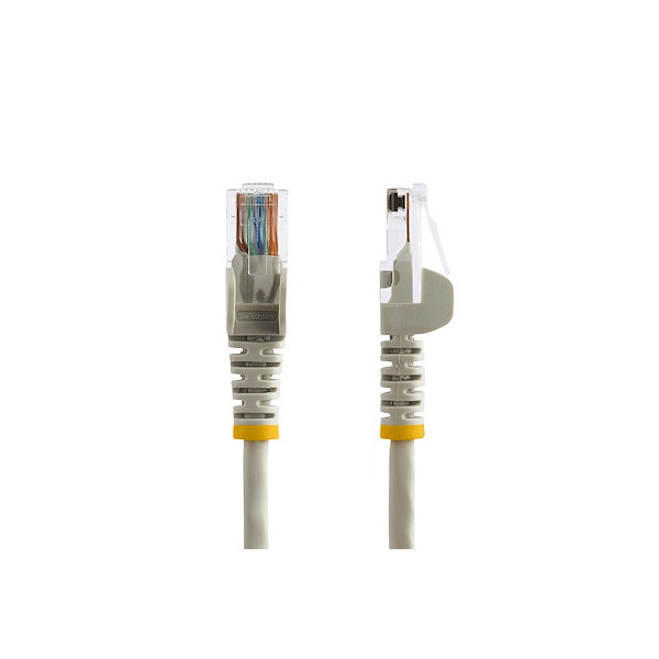 Cable De Red De 0,5m Gris Cat5e Ethernet Rj45 Sin Enganches (45PAT50CMGR)