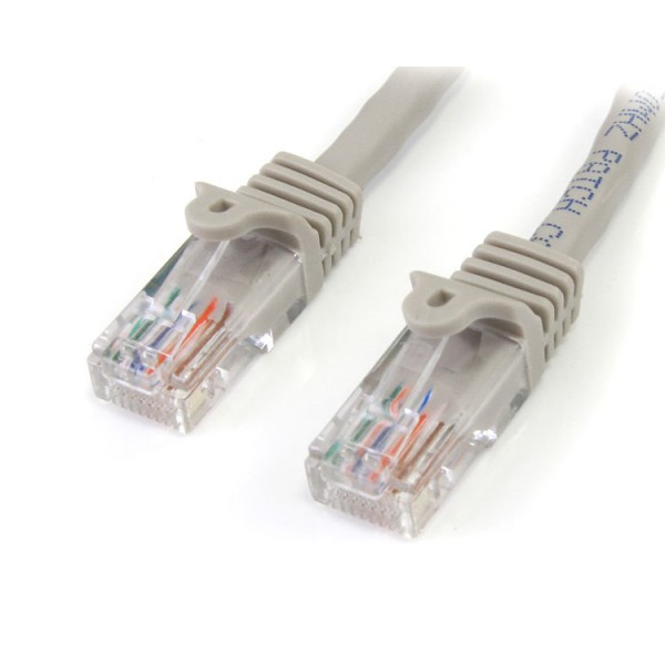 Cable De Red 45pat5mgr 5m Cat5e Uutp (Utp) Gris (45PAT5MGR)