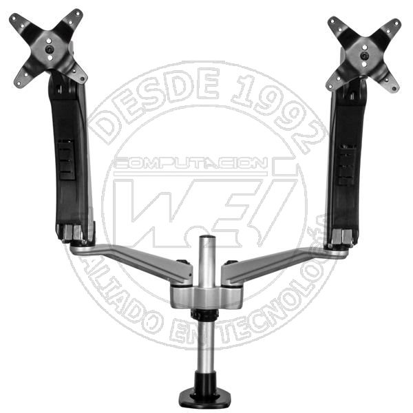 Soporte Para Dos Monitores Con Brazos Moviles   Apilable (ARMDUAL30)