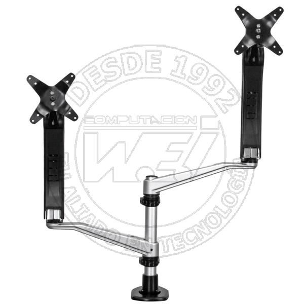Soporte Para Dos Monitores Con Brazos Moviles   Apilable (ARMDUAL30)