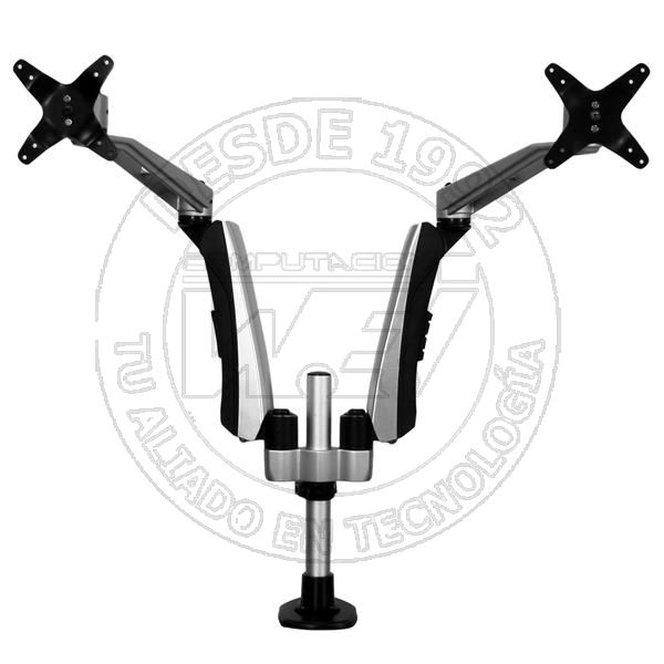 Soporte Para Dos Monitores Con Brazos Moviles   Apilable (ARMDUAL30)