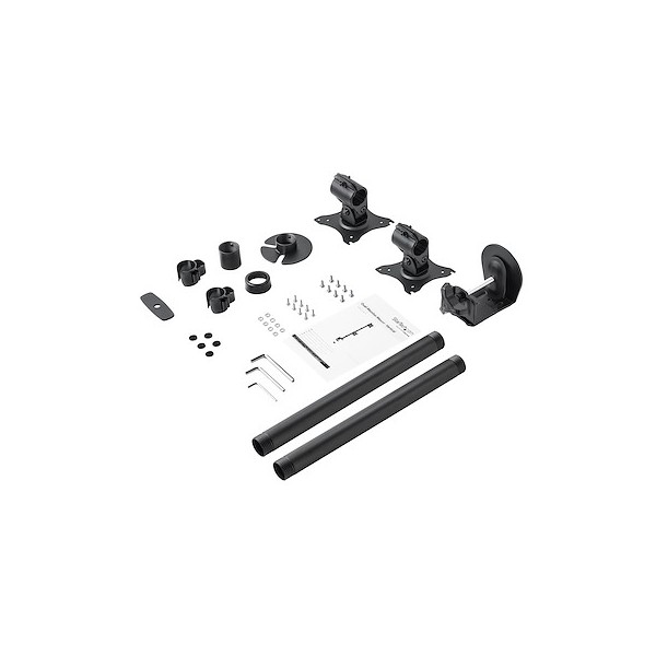 Base De Soporte Vertical Vesa Ajustable Para Dos Monitores De Hasta 27 (ARMDUALV)