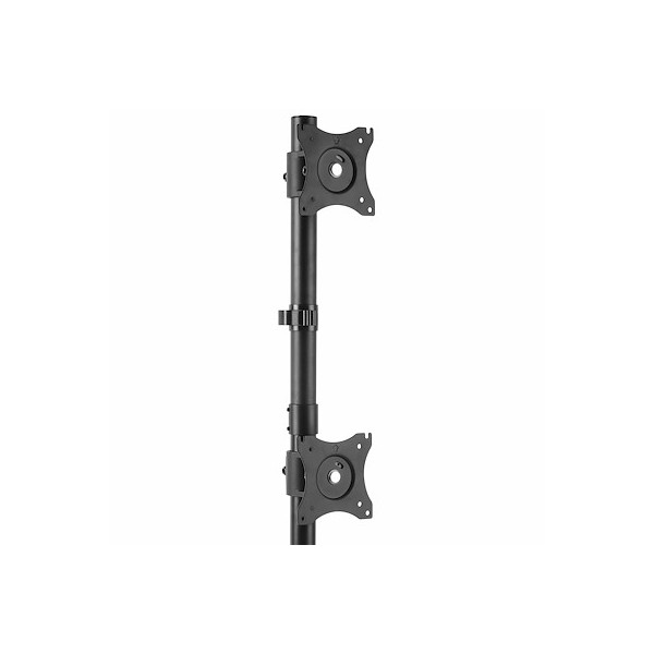 Base De Soporte Vertical Vesa Ajustable Para Dos Monitores De Hasta 27 (ARMDUALV)