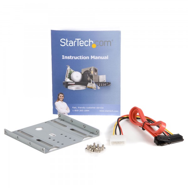 Juego Kit Adaptador Bandeja de Montaje Unidad de Disco Duro Sata de 2 (BRACKET25SAT)