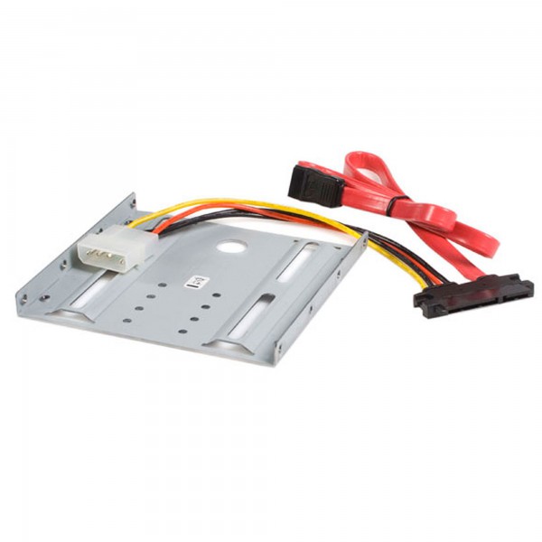 Juego Kit Adaptador Bandeja de Montaje Unidad de Disco Duro Sata de 2 (BRACKET25SAT)