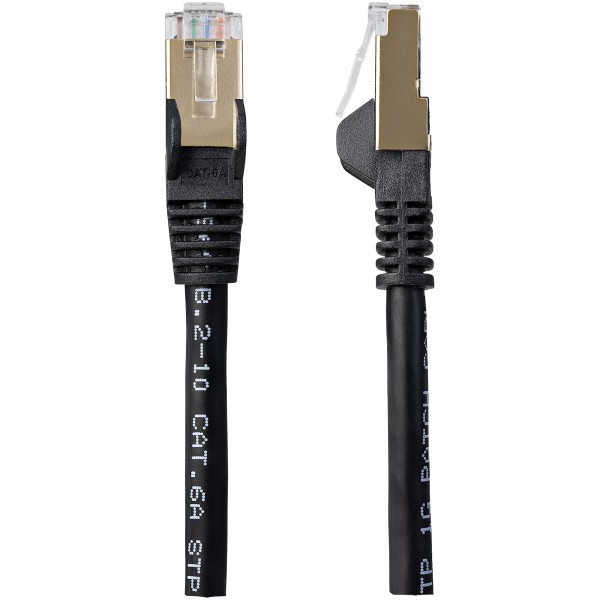 Cable de Red C6Aspat10Bk 3M Cat6A Sutp (Stp) Negro (C6ASPAT10BK)