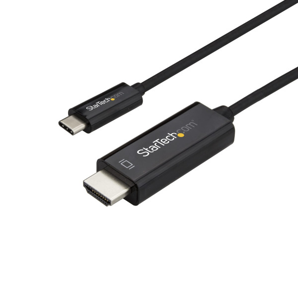 Cable Adaptador de 1M USB-C A Hdmi 4K 60Hz - Negro Tipo C (CDP2HD1MBNL)