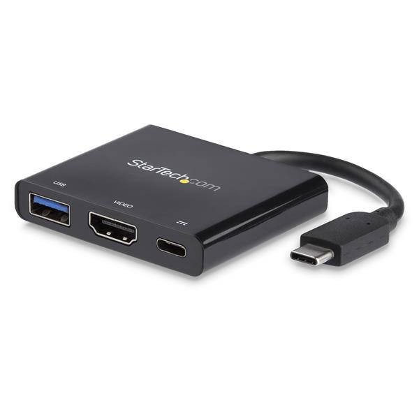 Adaptador Multifuncion USB-C A 4K con Entrega de Potencia y Puerto USB