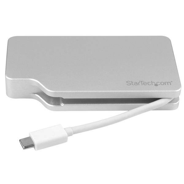 Adaptador de Audio y Video Para Viajes: 4 En 1  Conversor USB-C A Vga (CDPVGDVHDMDP)
