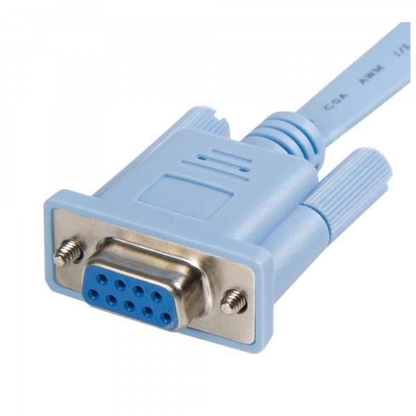 Cable 1,8M Para Gestion de Router consola Cisco Rj45 A Serie Db9 - Rol (DB9CONCABL6)