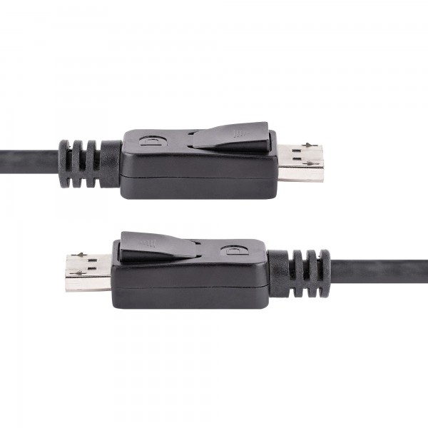 Cable De 5m Displayport 4k Hbr2 Con Cierre De Seguridad  2x Macho Dp (DISPL5M)