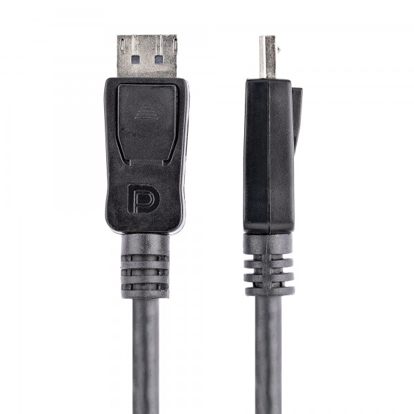Cable de 1,8M Certificado Displayport 1.2 4K con Cierre de Seguridad  (DISPLPORT6L)