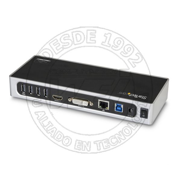 Docking Station Usb 3.0 Para Dos Monitores Hdmi y Vga O Dvi  Replicad (DK30ADD)
