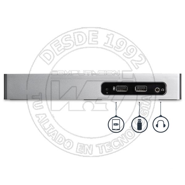 Docking Station Usb 3.0 Para Dos Monitores Hdmi y Vga O Dvi  Replicad (DK30ADD)