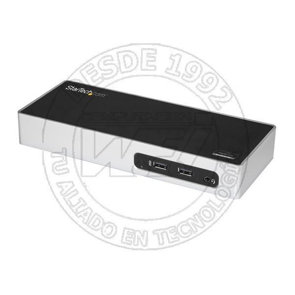 Docking Station Usb 3.0 Para Dos Monitores Hdmi y Vga O Dvi  Replicad (DK30ADD)