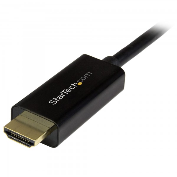 Cable Conversor Displayport A Hdmi De 1m  Color Negro  Ultra Hd 4k (DP2HDMM1MB)