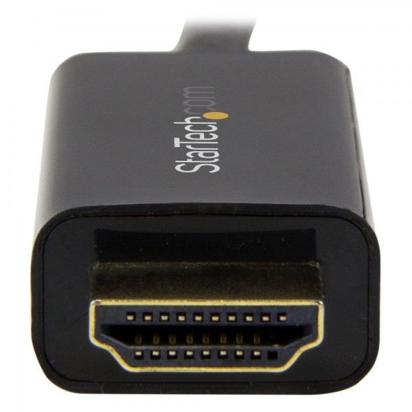 Cable Conversor Displayport A Hdmi De 1m  Color Negro  Ultra Hd 4k (DP2HDMM1MB)