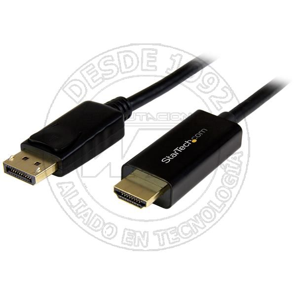 Cable de 3M Adaptador Displayport A Hdmi - 4K 30Hz (DP2HDMM3MB)