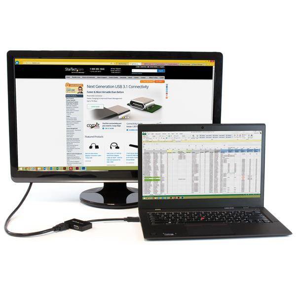 Adaptador Dp de Audiovideo Para Viajes  Conversor Displayport A Hdmi (DP2HDVGA)