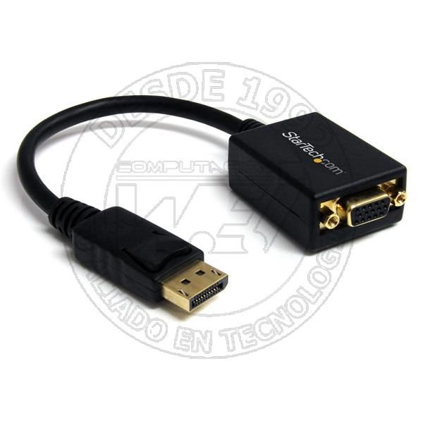 Adaptador Conversor de Video Displayport Dp A Vga Hd15 - Convertidor A (DP2VGA2)