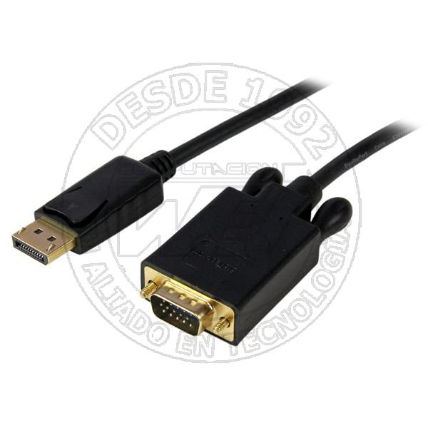 Cable 1,8M de Video Adaptador Conversor Displayport Dp A Vga - convert