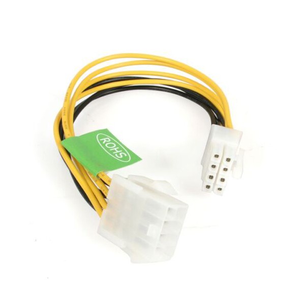 Cable de Transmisión 8In Eps 8 Pin Power Cable Amarillo 0.2M 