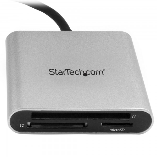 Lector Grabador Usb 3.0 De Tarjetas De Memoria Sd, Micro Sd, Compactfl (FCREADU3C)