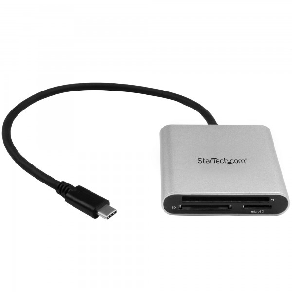 Lector Grabador Usb 3.0 De Tarjetas De Memoria Sd, Micro Sd, Compactfl (FCREADU3C)