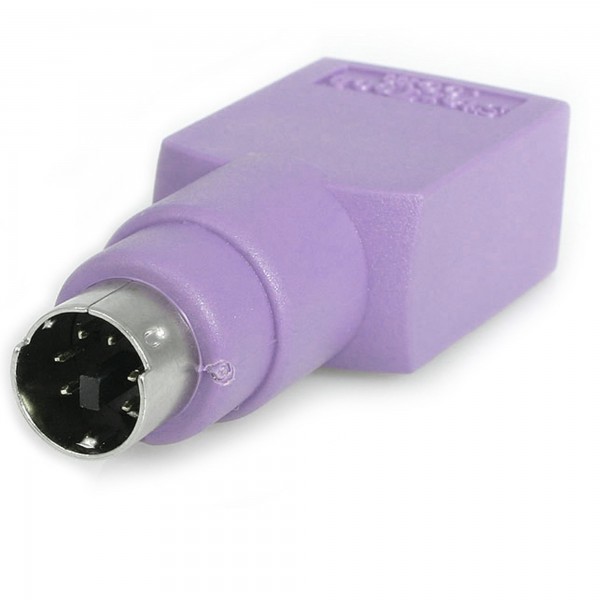 Adaptador Teclado USB A Conector Ps2 Ps2 Minidin  Hembra USB  Macho (GC46FMKEY)