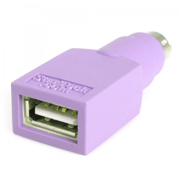 Adaptador Teclado USB A Conector Ps2 Ps2 Minidin  Hembra USB  Macho (GC46FMKEY)