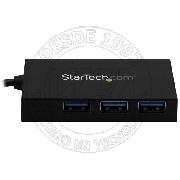 Ladron Hub Usb 3.0 de 4 Puertos, concentrador de 3 Puertos Usb A y 1 (HB30A3A1CFB)