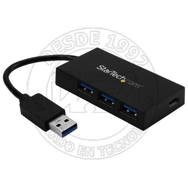 Ladron Hub Usb 3.0 de 4 Puertos, concentrador de 3 Puertos Usb A y 1 (HB30A3A1CFB)