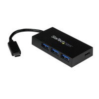 Concentrador USB 3.0 de 4 Puertos - USB-C A 1X USB-C y 3X USB-A