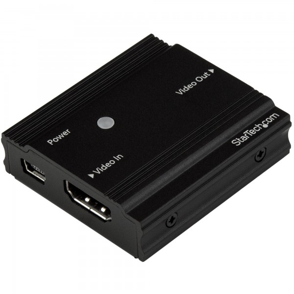 Amplificador De Senal Hdmi  Extensor Alargador Hdmi 4k A 60hz  Hasta (HDBOOST4K)
