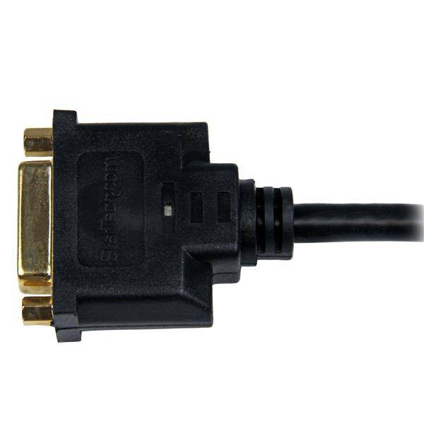 Adaptador de 20  cm Hdmi A Dvi  Dvid Hembra  Hdmi Macho  Cable conve (HDDVIMF8IN)