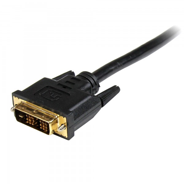 Cable Hdmi A Dvi 3M  Dvid Macho  Hdmi Macho  Adaptador  Negro (HDDVIMM3M)