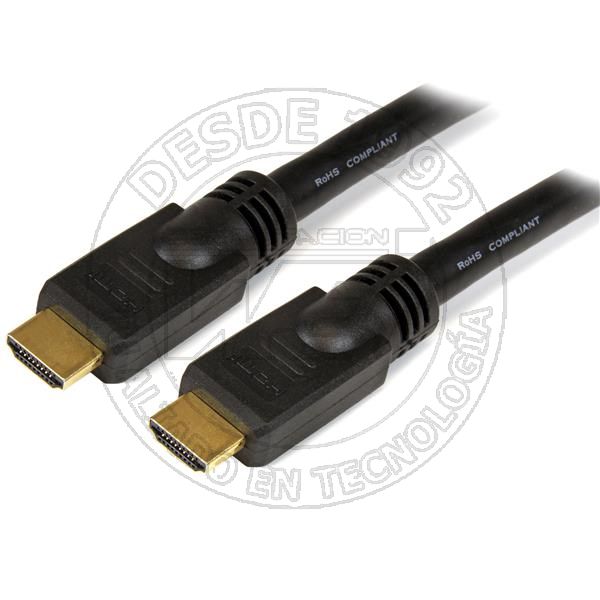 Cable Hdmi De Alta Velocidad 15m  2x Hdmi Macho  Negro  Ultra Hd 4k (HDMM15M)