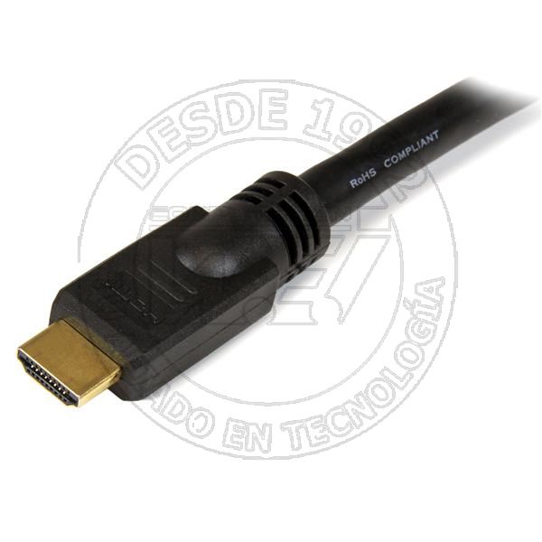 Cable Hdmi De Alta Velocidad 15m  2x Hdmi Macho  Negro  Ultra Hd 4k (HDMM15M)