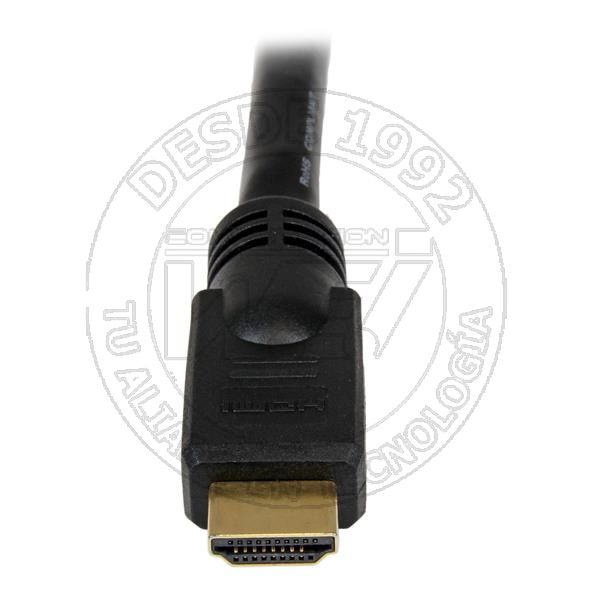 Cable Hdmi De Alta Velocidad 15m  2x Hdmi Macho  Negro  Ultra Hd 4k (HDMM15M)