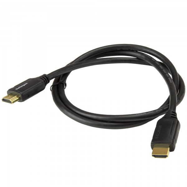 Cable Hdmi Premium de Alta Velocidad con Ethernet  4K 60Hz  1M (HDMM1MP)