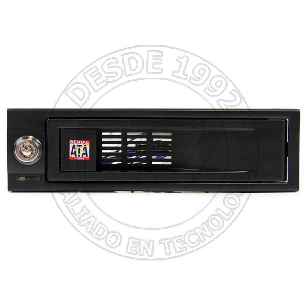Rack Movil Aluminio Para Disco Duro Hdd Sata De 3,5 Pulgadas Sin Band (HSB100SATBK)