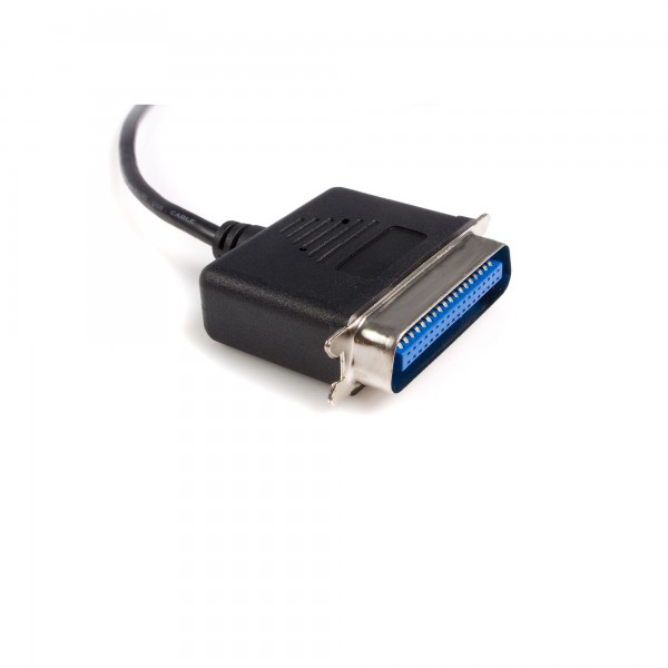 Cable de 1,8M Adaptador de Impresora Paralelo Centronics A USB A (ICUSB1284)
